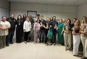 Representantes de Mato Grosso, Pará, Espirito Santo e Secretaria Nacional de Políticas Penais  - Foto por: Sesp-MT